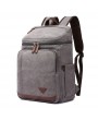 6155 Canvas Backpack Large Capacity Bag Casual Men Outdoor Sports Schoolbags