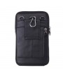 Genuine Leather Business Casual Multi-functional 7 Inch Phone Bag Waist Bag Crossbody Bag For Men