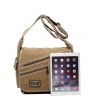 Vintage Casual Canvas Large Capacity Multi-pocket Crossbody Bag For Men