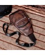 Vintage Casual Chest Bag Sling Bag Crossbody Bag For Men