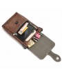 Vintage Multi-functional 6 Inch Phone Bag Waist Bag Multi-pocket Crossbody Bag For Men