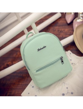 Candy Color School Bag Small Backpack Shoulder Bags For Girls