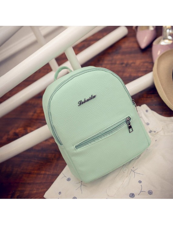 Candy Color School Bag Small Backpack Shoulder Bags For Girls