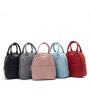 Faux Leather Cute Candy Color Shoulder Bag Backpack For Women