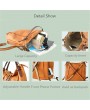 Tote Faux Leather Handbags Vintage Multifunction Backpack Shoulder Bags