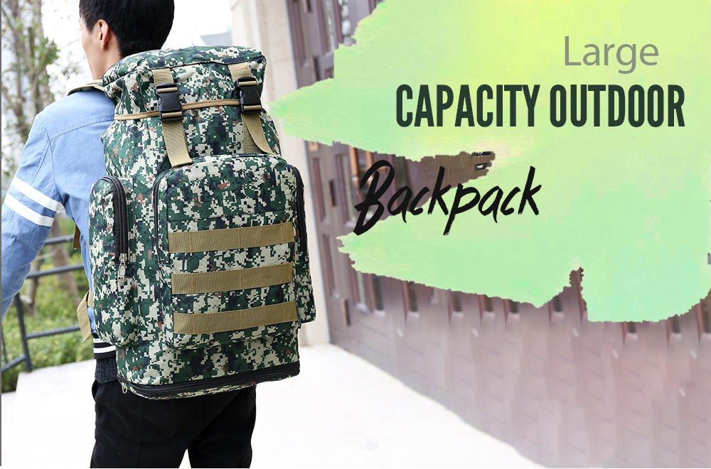 Large Capacity Outdoor Backpack Mountaineering Bag Large Capacity Outdoor Backpack Mountaineering Bag